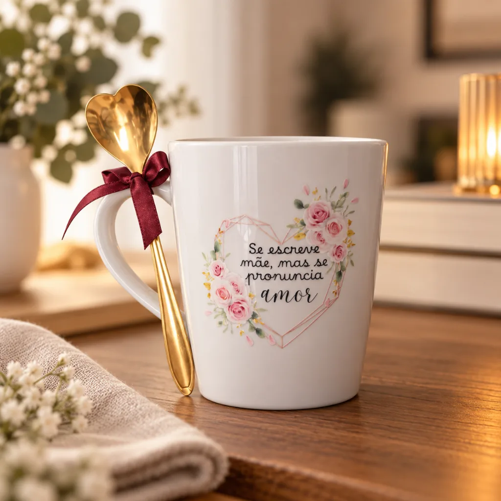 Caneca Porcelana MÃE